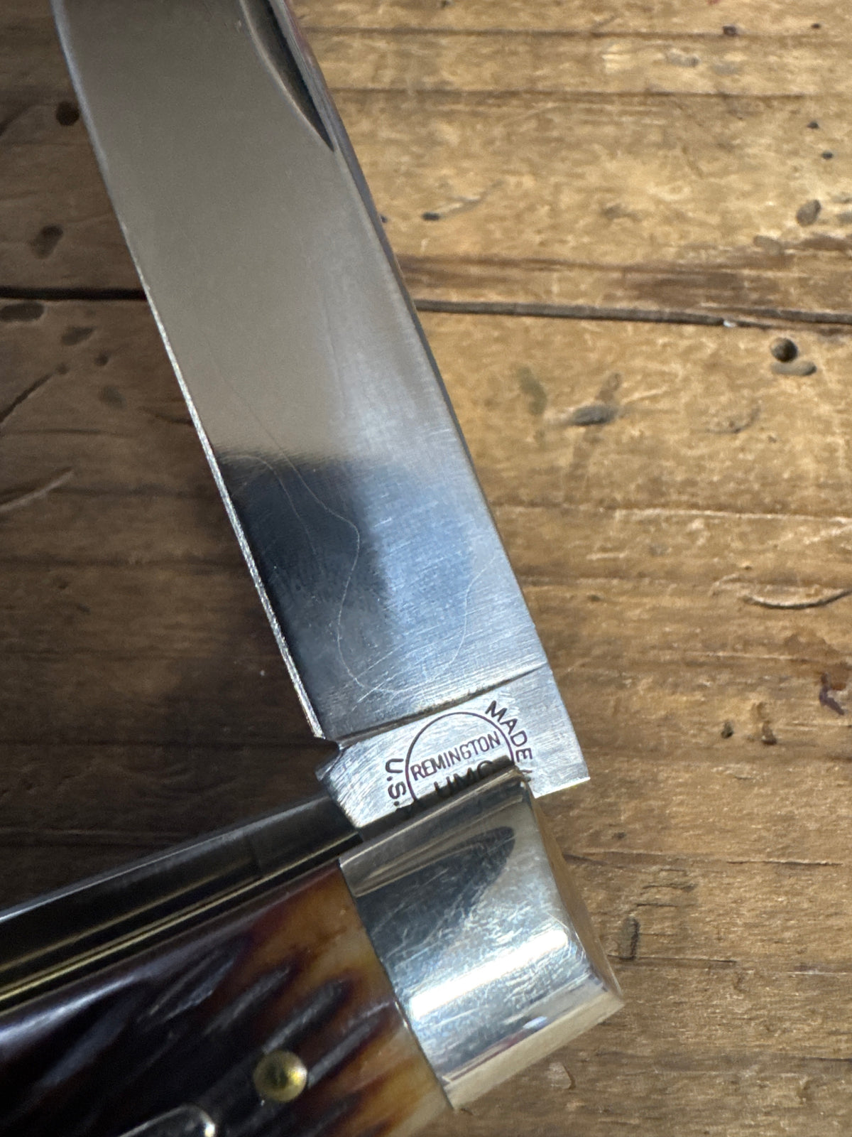 Remington UMC 2021 Two-Blade Trapper Pocket Knife w/ Box-USA Made