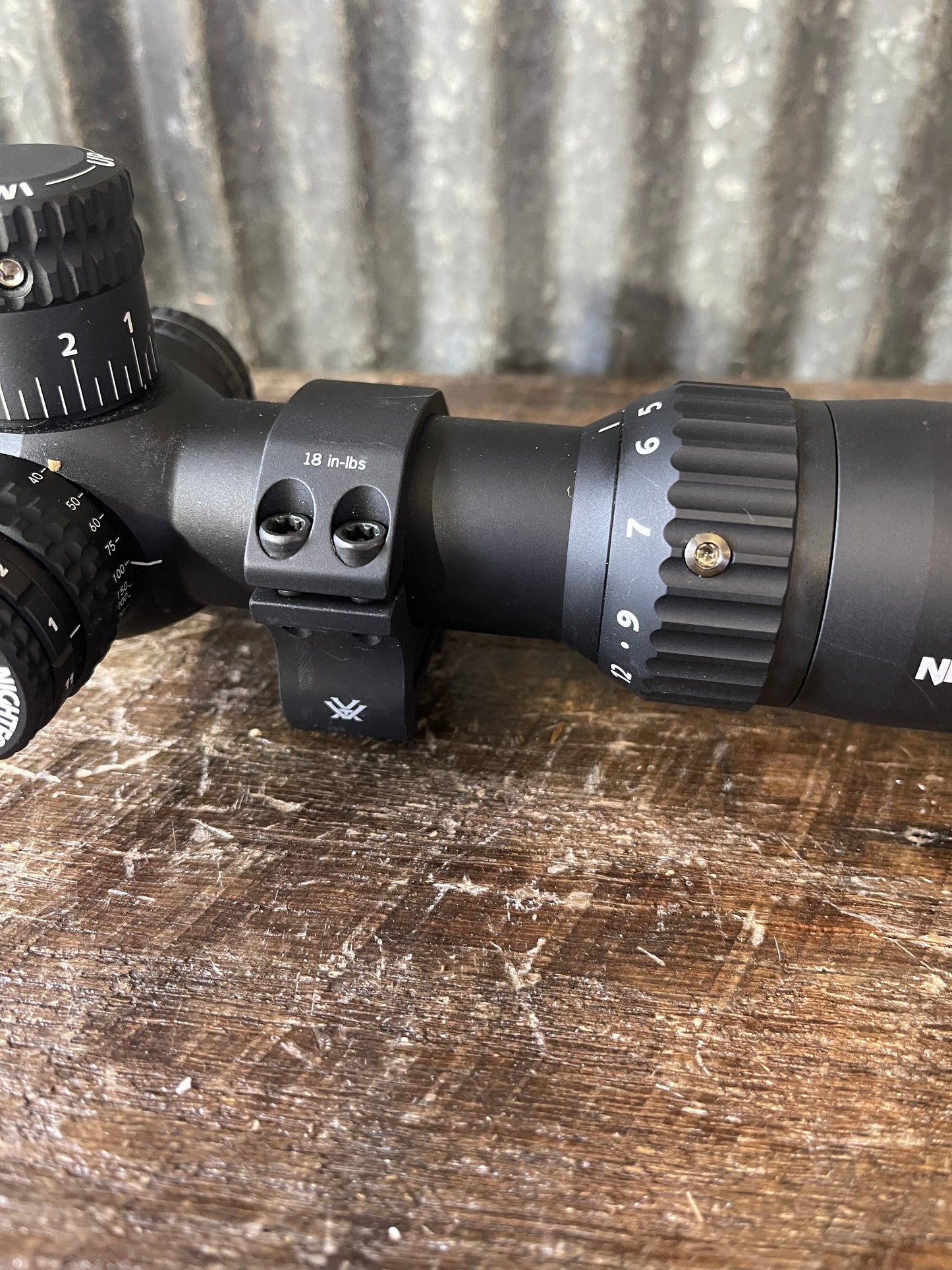 Nightforce SHV 5-20x56 Riflescope – Illuminated – Includes Vortex Rings