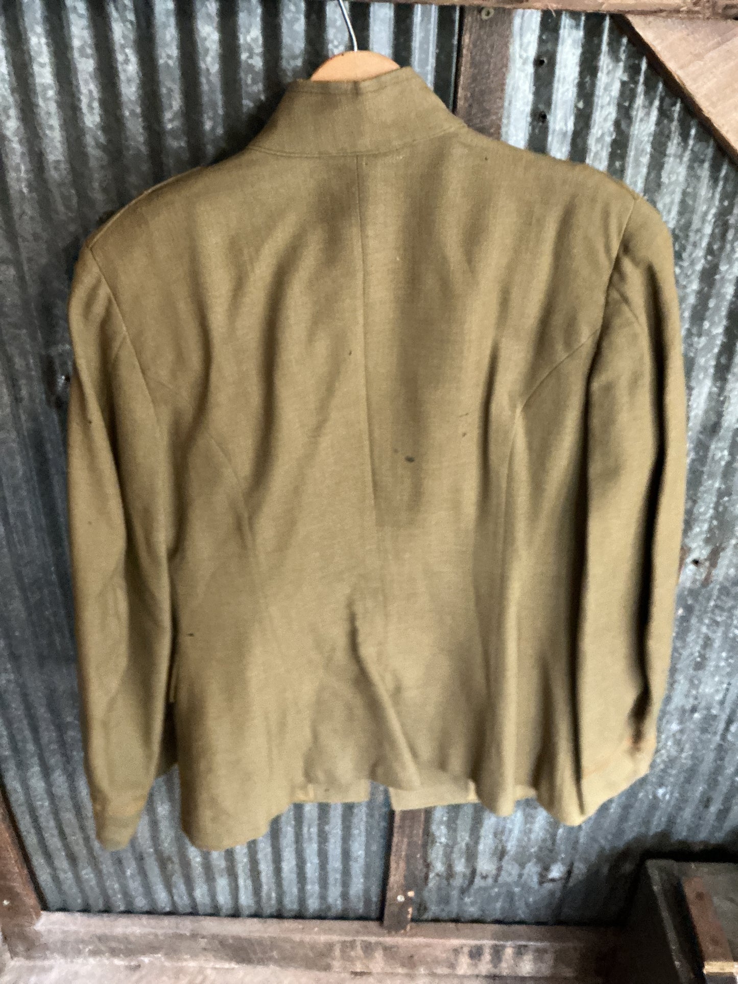 WWI U.S. Army M1912 Officers Service Coat-2nd Lieutenant -89th Infantry Division-Hart, Schaffer & Marx Tailored