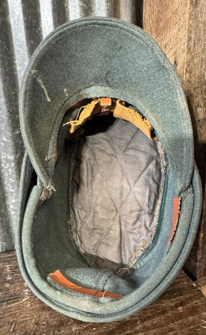 Original WWII German Heer M43 Field Cap – Army Mountain Troops / Jäger Style