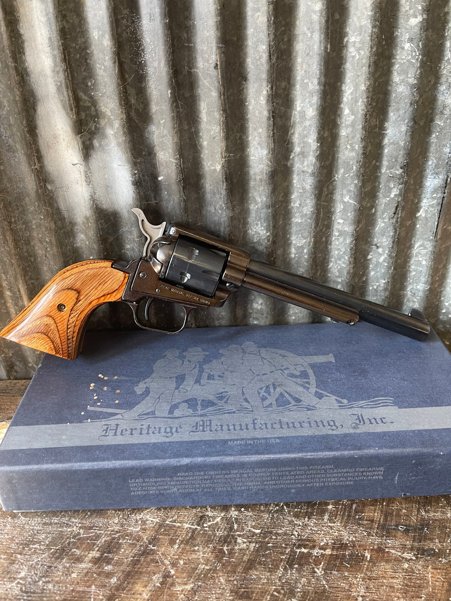 Heritage Rough Rider .22 LR Revolver – Long Barrel – Original Box & Papers – Excellent Condition