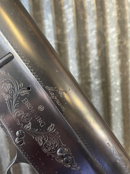 Browning Auto-5 Magnum 12 Gauge Semi-Auto Shotgun – Belgian Made, Vent Rib Barrel