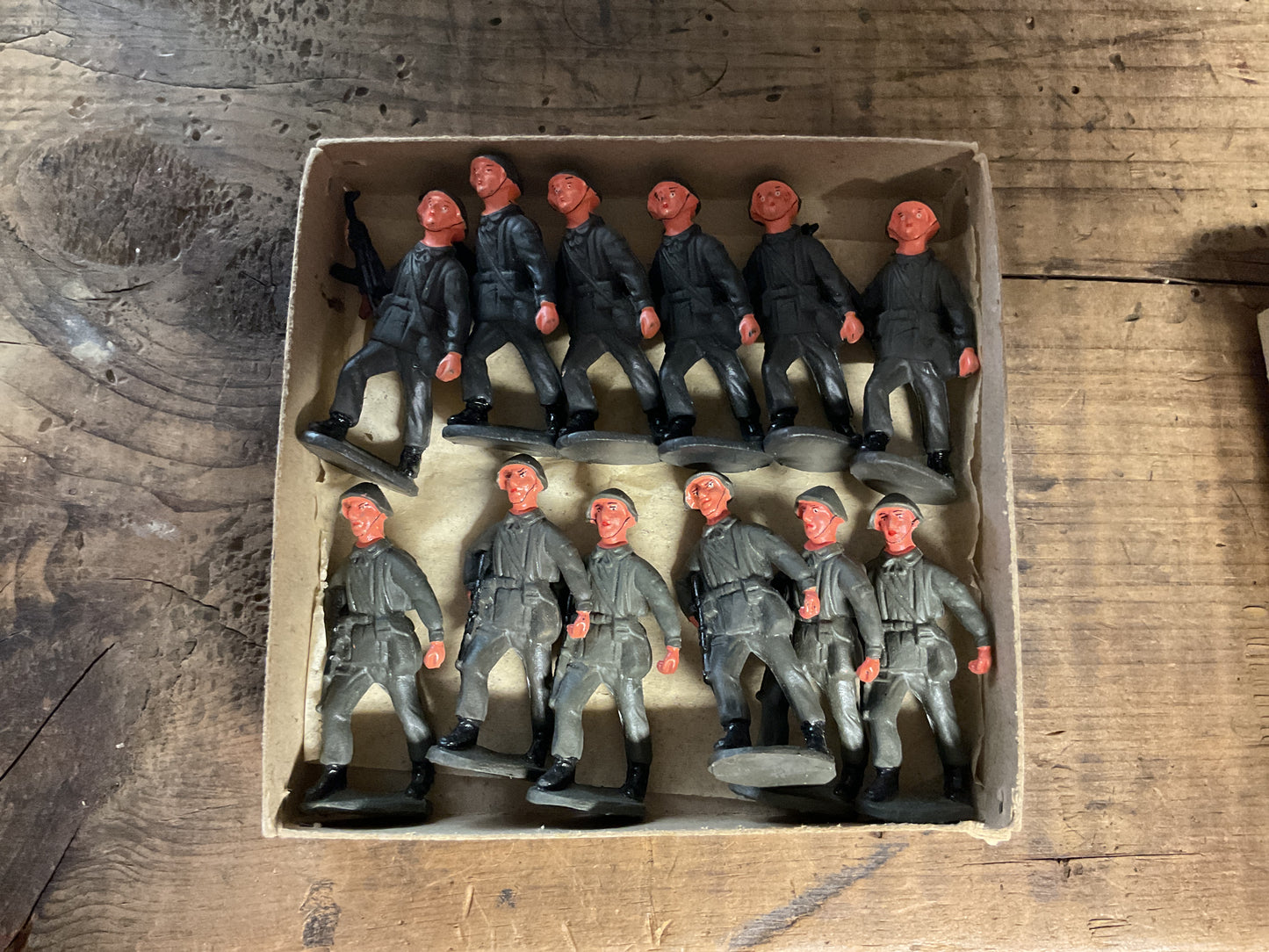 East German (DDR) Toy Soldiers in Original Box-VEB Spielzeugland