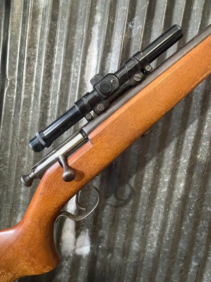 Springfield Model 15 Bolt Action Rifle – .22 Long Rifle