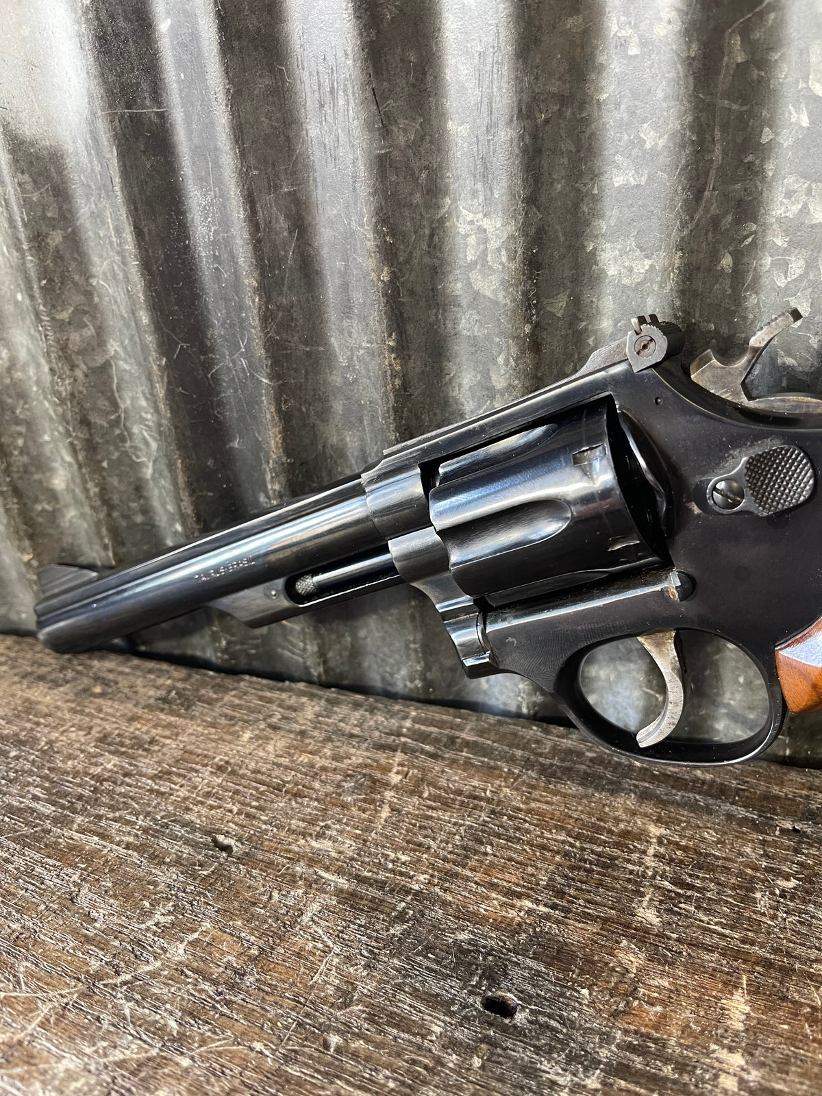 Taurus Model 66 .357 Magnum Revolver – Adjustable Sights – Wood Grips – Good Used Condition