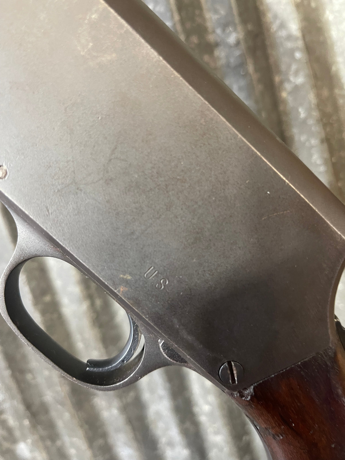 Stevens Model 520-30 U.S. Marked Military 12 Gauge Pump Shotgun