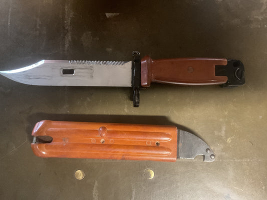 Soviet/Eastern bloc AK Bayonet ( Type II/ 6X3 Style)