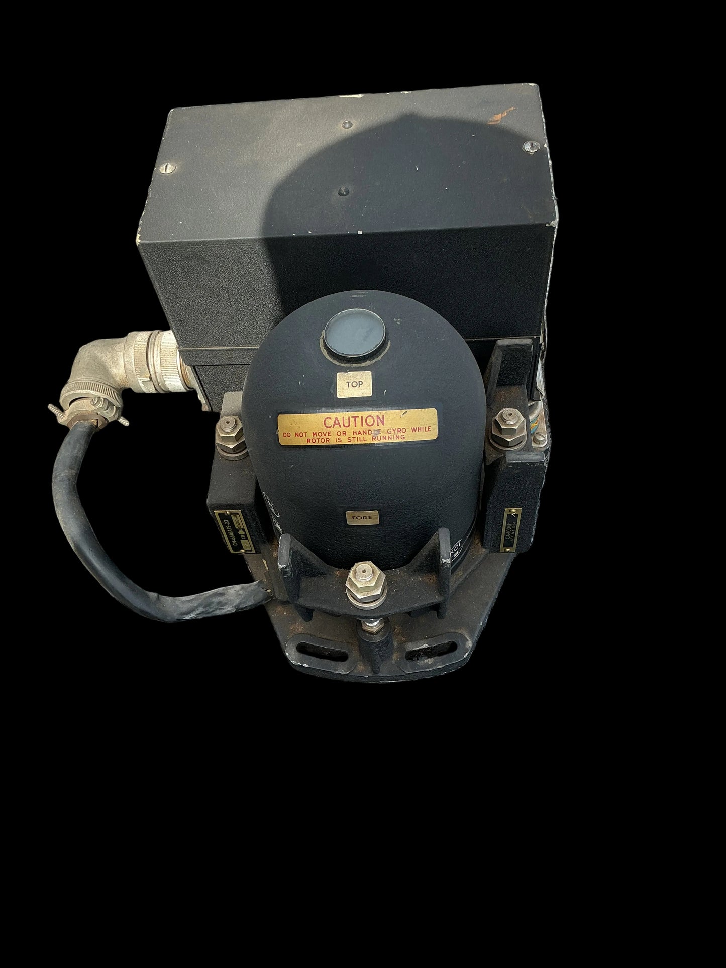 WWII Aircraft Gyro / Radar Stabilizer Unit – U.S. Military Aviation Component