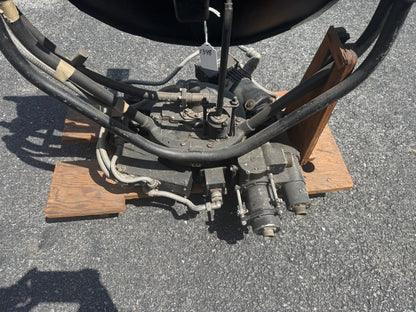 WWII U.S. Navy AS-17A/APS Radar Dish Antenna Assembly w/ Mount