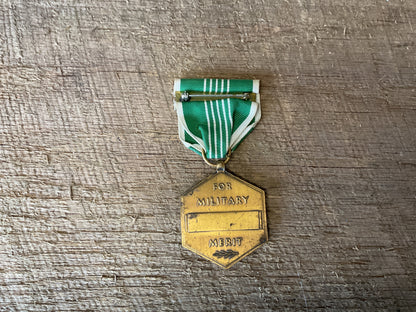 WWII Army Commendation Medal awarded for heroism meritorious achievement or service