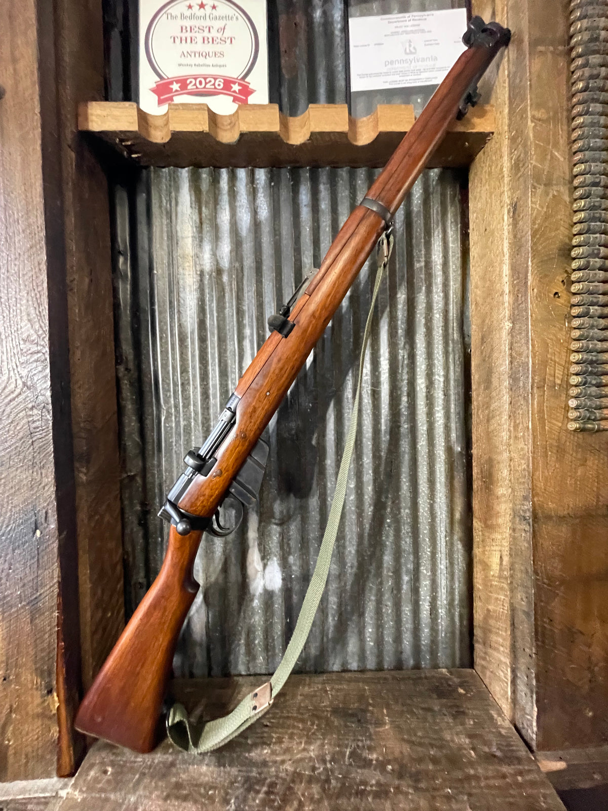 Ishapore SMLE No. 1 Mk III* .410 Musket – 1949 Indian Military Conversion