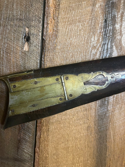 Pennsylvania Long Rifle by Jacob Ernst – Greensburg, PA – .38 Cal – c.1830–1840 – Documented & Published