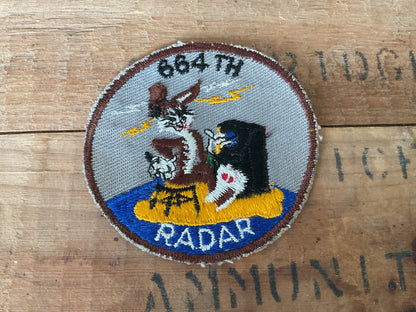 USAF 664th Radar Squadron Patch
