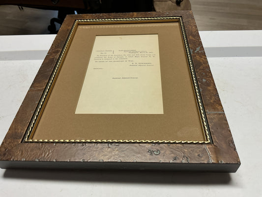 Civil War - General Order 1865 Gen. H.W. Slocum Command