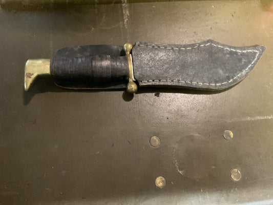 WWII Theatre Knife guard with gold balls