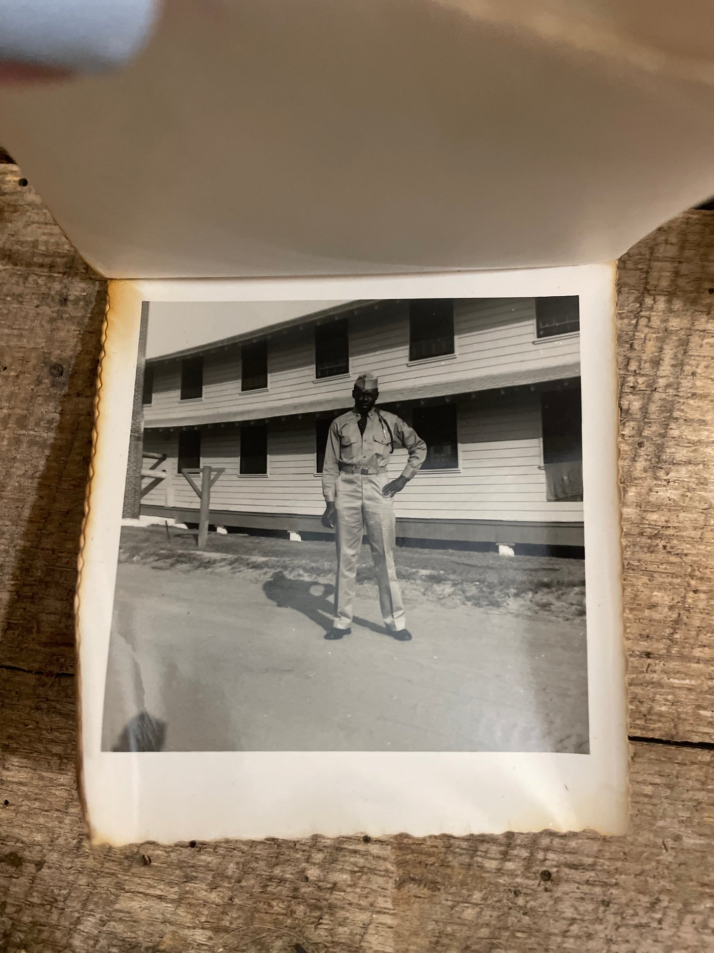 Vintage WWII African American Soilder photo lot