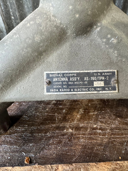 Signal Corps Antenna Assembly AS-160/TPN-2
