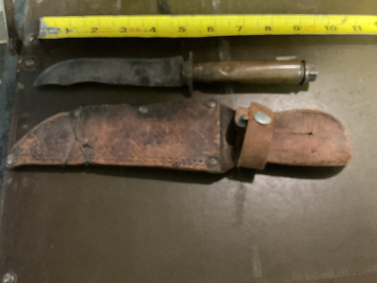 WWII Theatre Knife bronze Handle