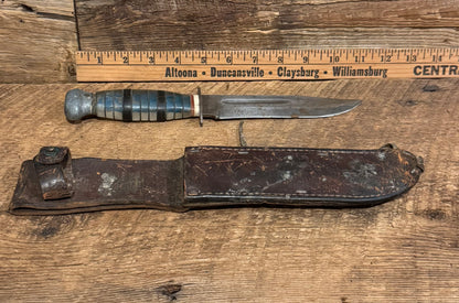 WWII Theatre Knife-Clear & Blue