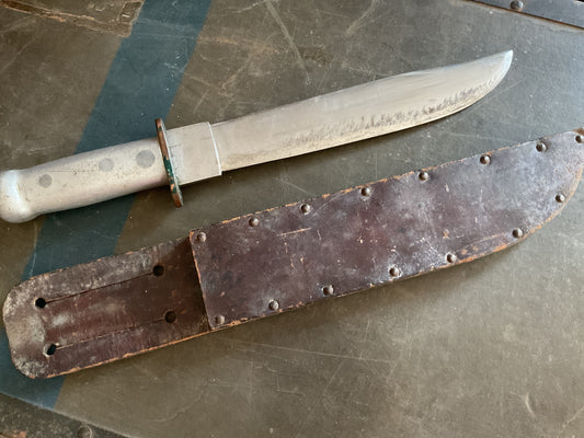 WWII Theatre Knife (steel handle Bowie)