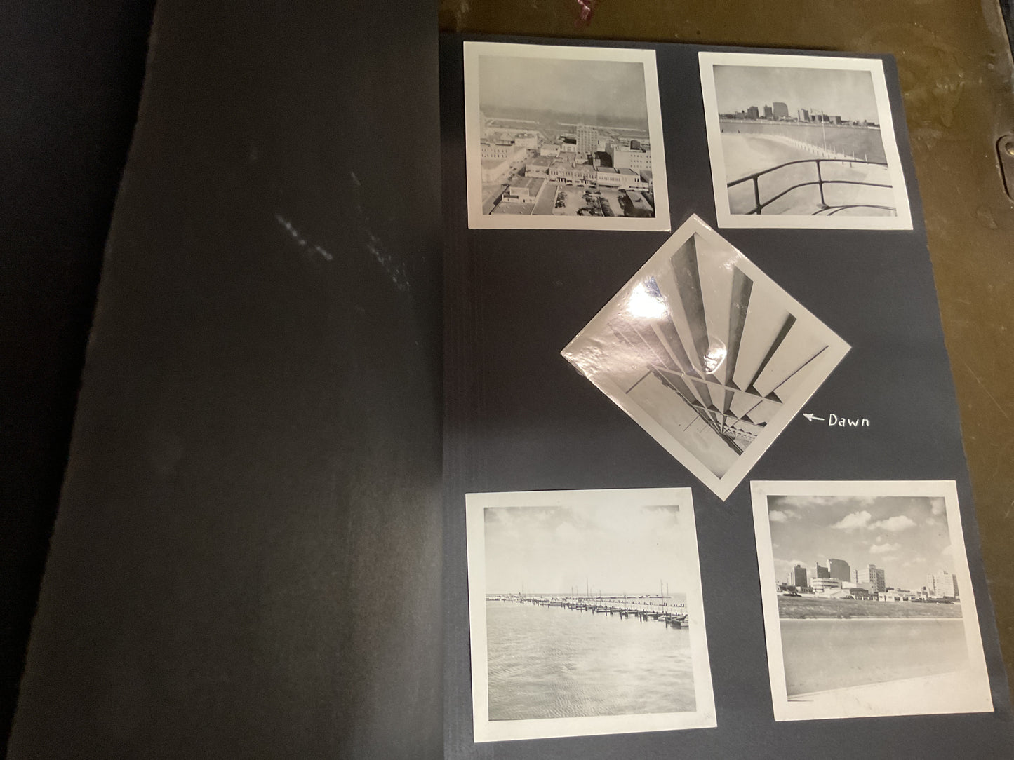 WWII Vintage US Naval Air Station Scrapbook