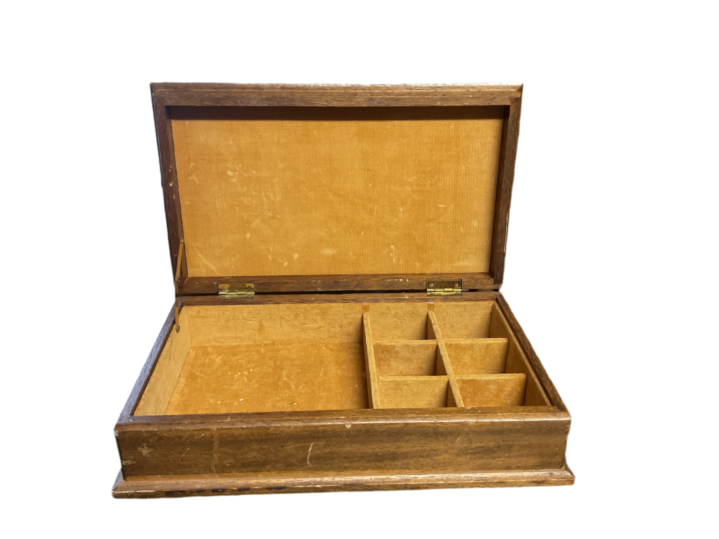 Vintage Wooden Jewelry Box