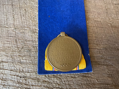 WWII American Defense Medal awarded