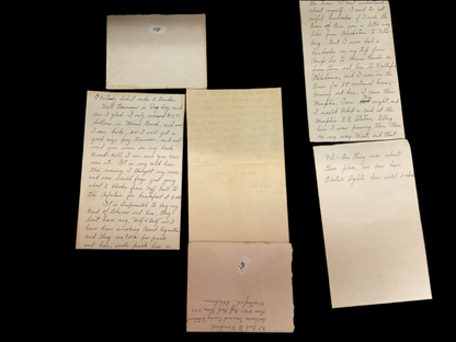 Air Mail From November 1942 (2) Letters same soldier