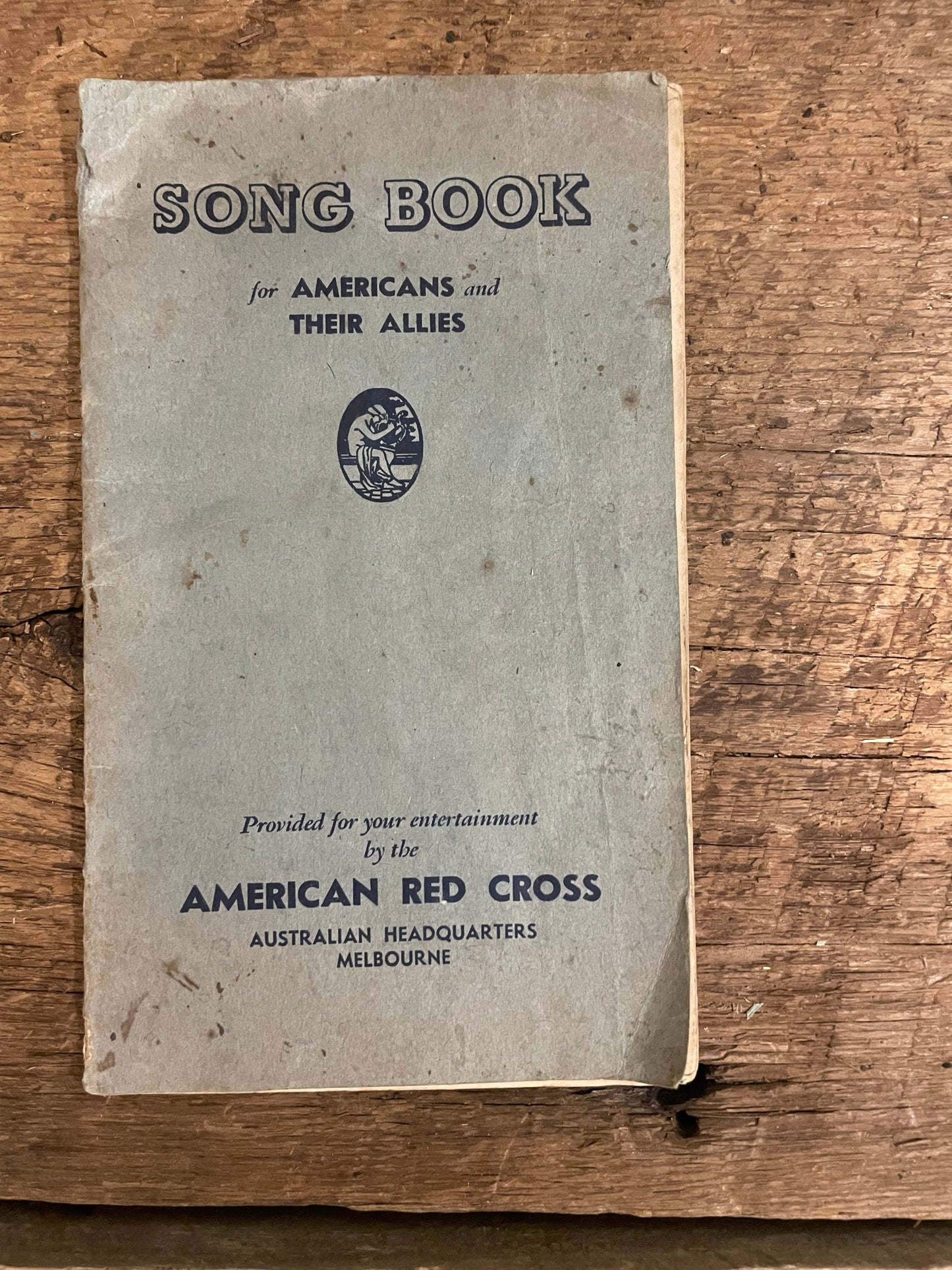 WW2 US Army Song Book Produced for American Troops Stationed in Australia 41-45
