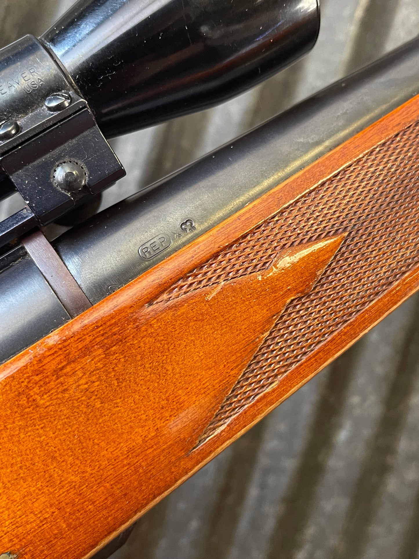Remington Mohawk Model 600 Bolt-Action Rifle – 6mm Remington – Scoped