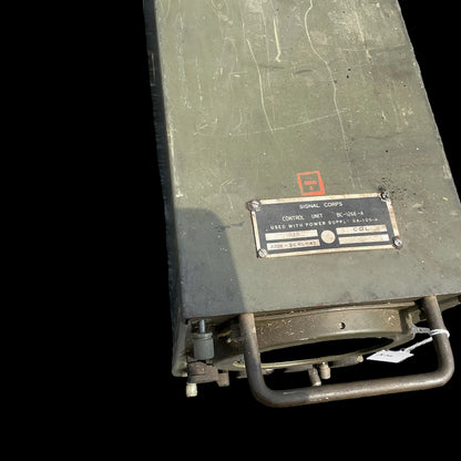 WWII U.S. Army Signal Corps Control Unit BC-1266-A – SCR-43 Radar System – CRT Display