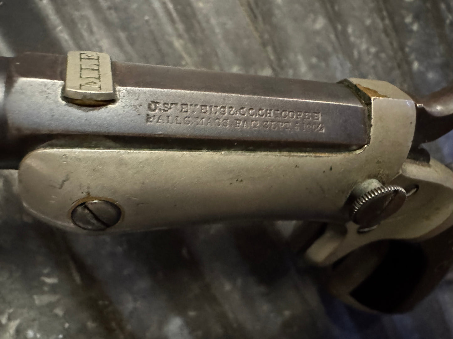 J. Stevens Model 35 “Off-Hand” Target Pistol