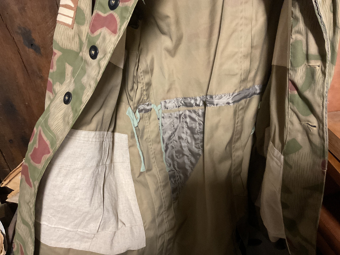 WWII German Repro Camo Smock Field Jacket