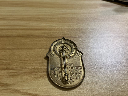 1935 SA Gruppe Niederrhein Day Badge