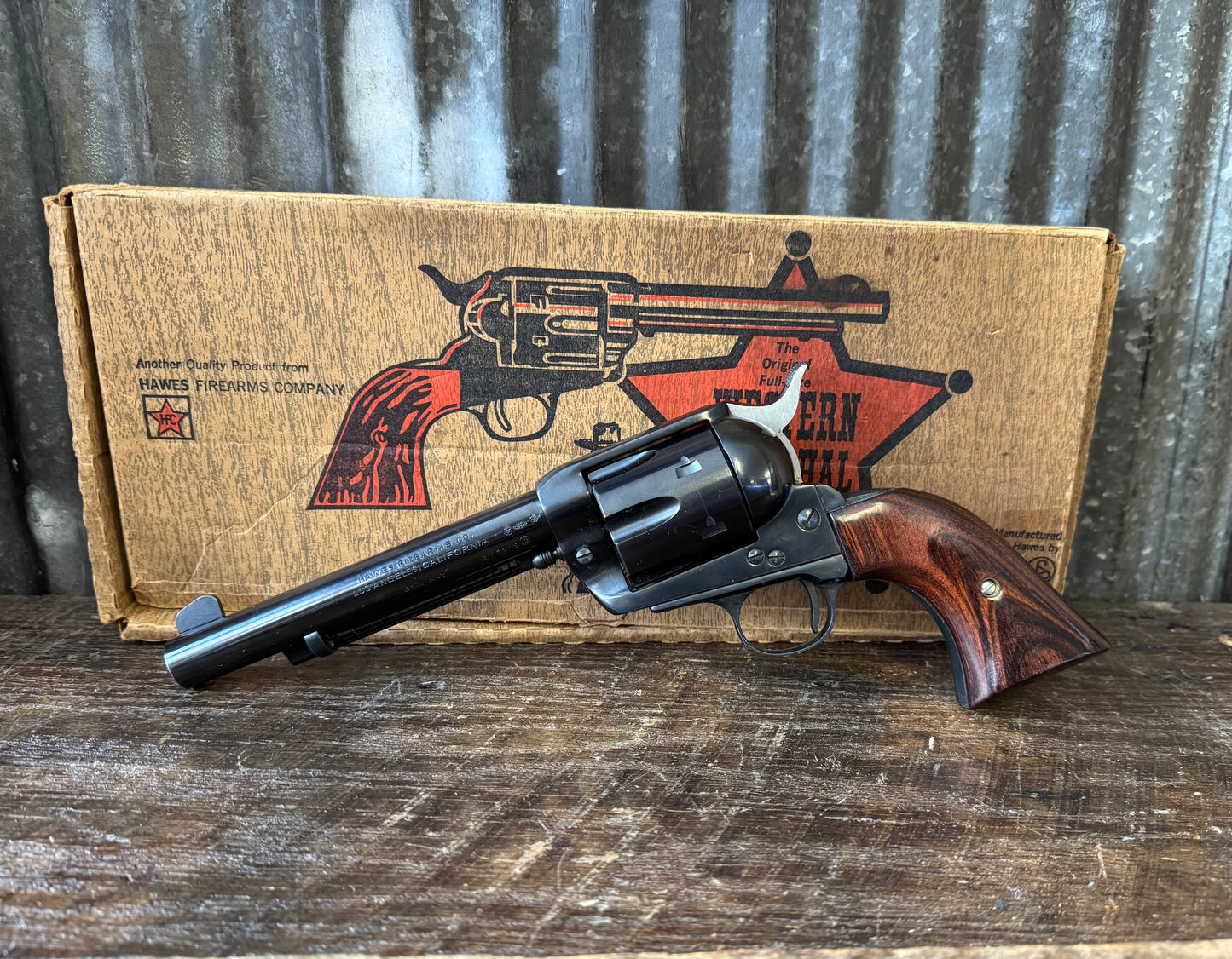Hawes “Western Marshal” Single-Action Revolver