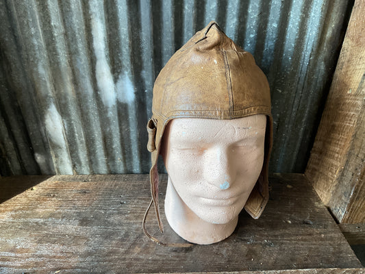 WWI Era Leather Flying Helmet