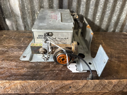 WWII U.S. Military Aircraft Radio Receiver Mounting Cradle with Shock Mount Assembly