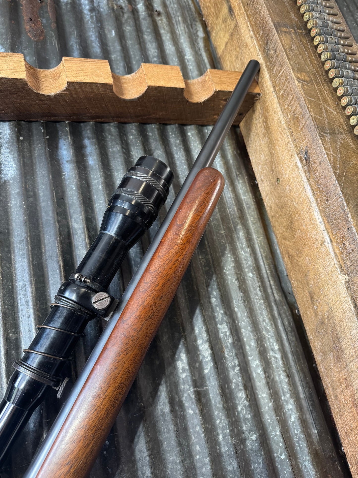 Custom Winchester 1885 High Wall Target Rifle – .225 Winchester – Heavy Barrel – B&L Balvar 24 Scope