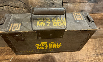 British .303 Ball Mk7 Ammo Box