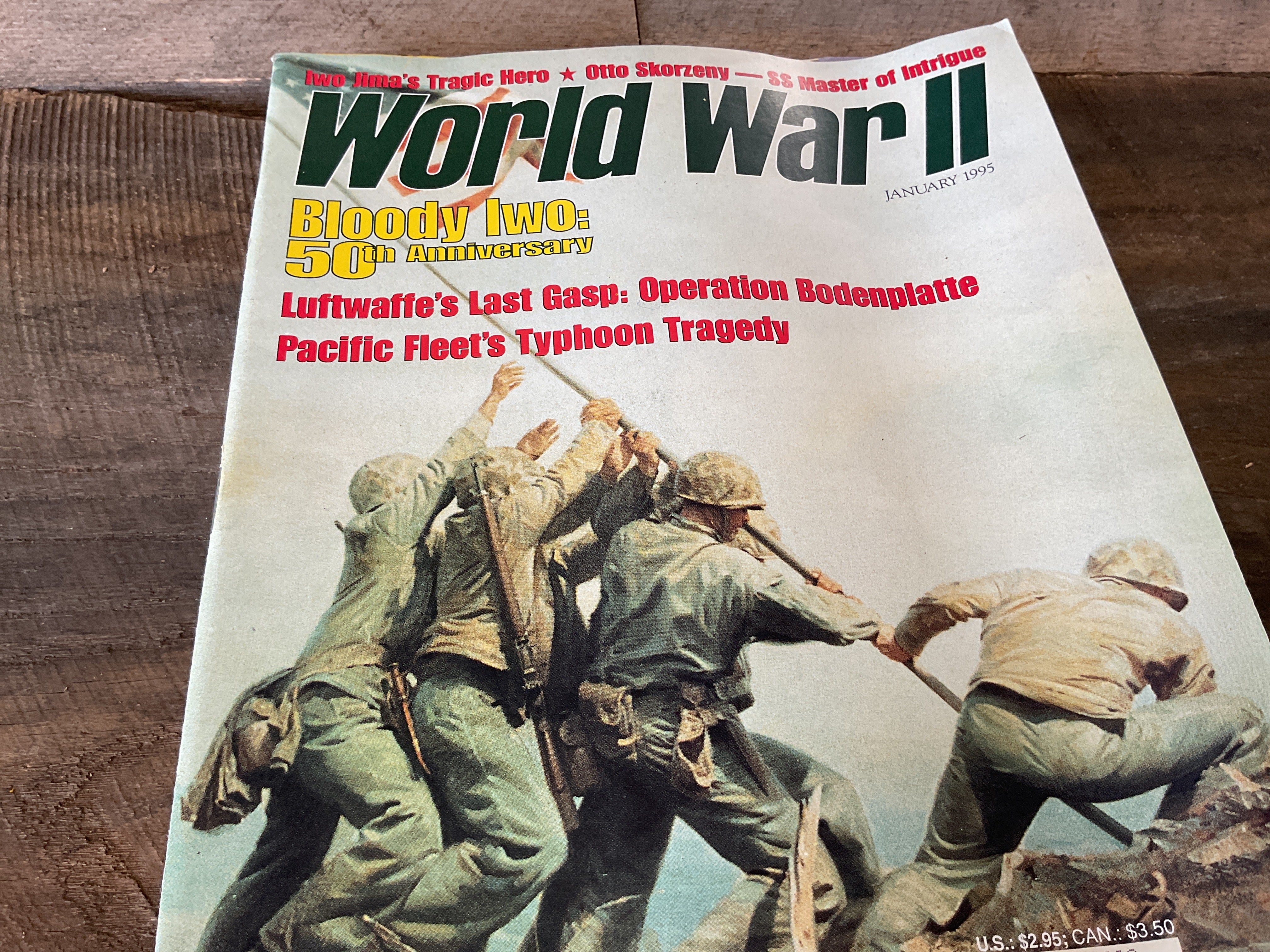 World War II Magazine January 1995 – Whiskey Rebellion Antiques