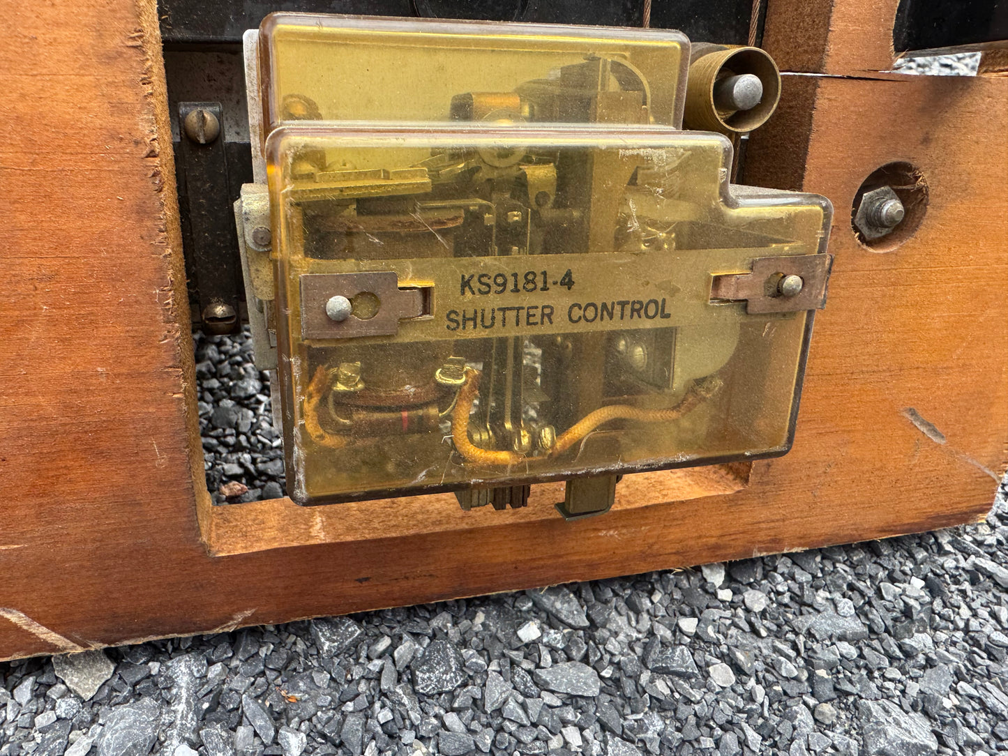 MILITARY KS9181-4 SHUTTER CONTROL OPTICAL SCANNING ASSEMBLY