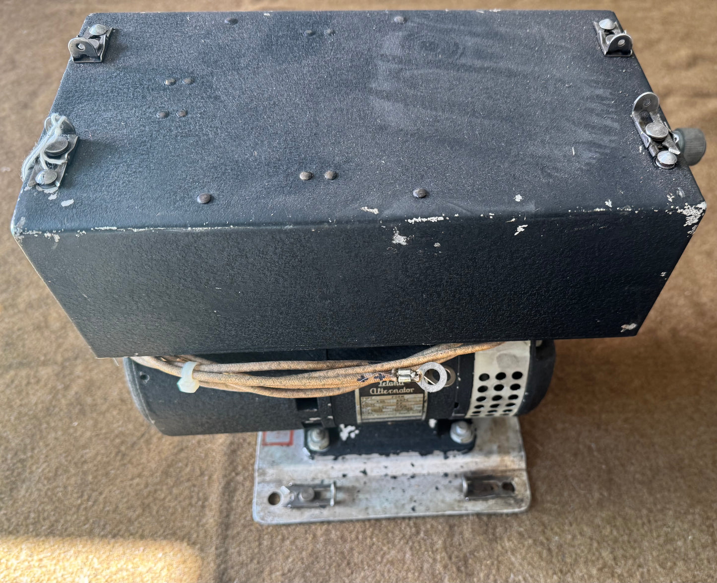 Signal Corps U.S. Army PE-115-A Inverter Unit Military Power Supply Research Enterprises Ltd.