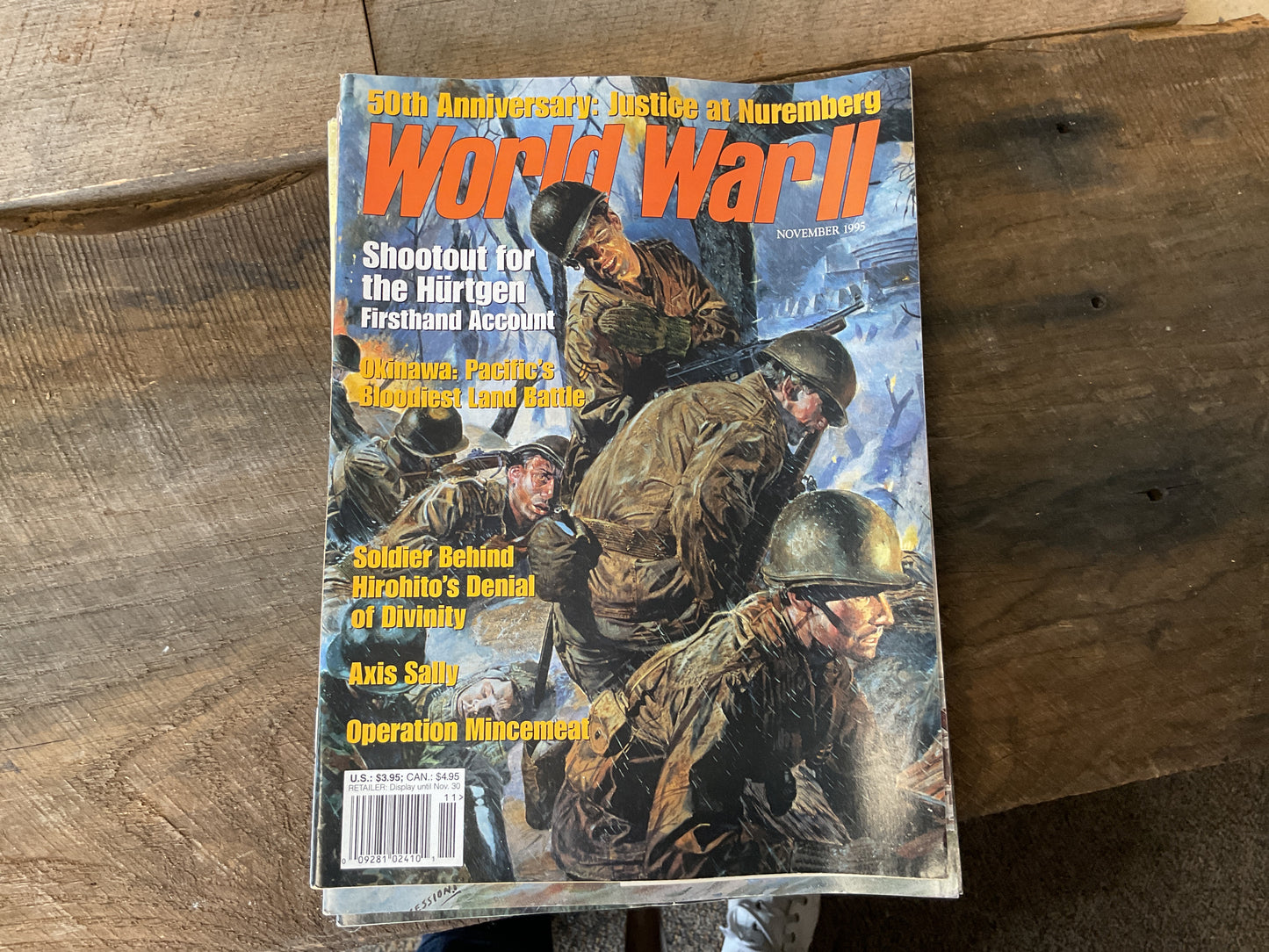 WORLD WAR II MAGAZINE  NOVEMBER 1995