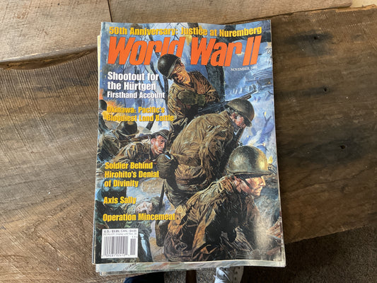 WORLD WAR II MAGAZINE  NOVEMBER 1995