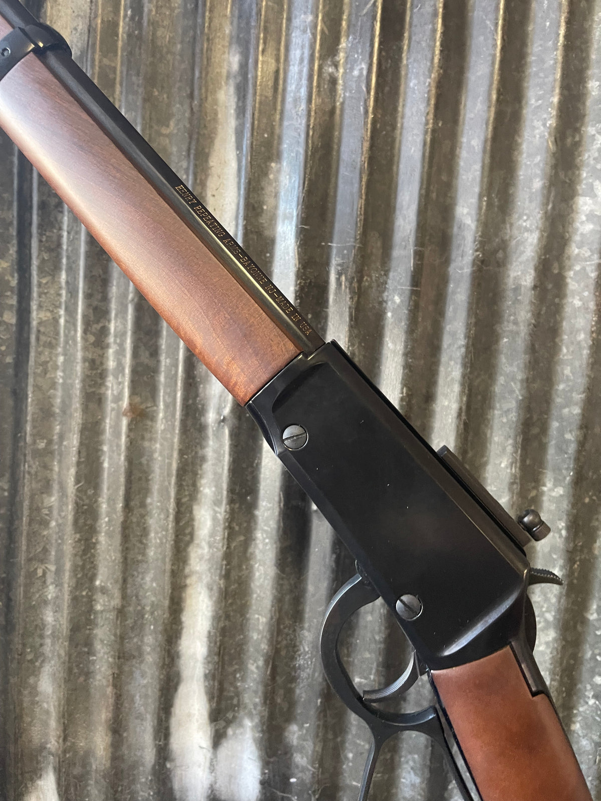 Henry H001L .22 S/L/LR Lever-Action Carbine – Large Loop – Original Box & Paperwork