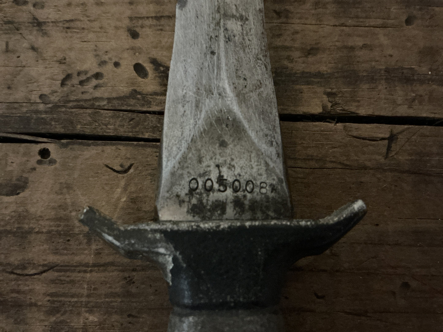 Vietnam Gerber Mark II Knife “Cat’s Tongue” Handle 1968-CT2 Serial Number: 005088