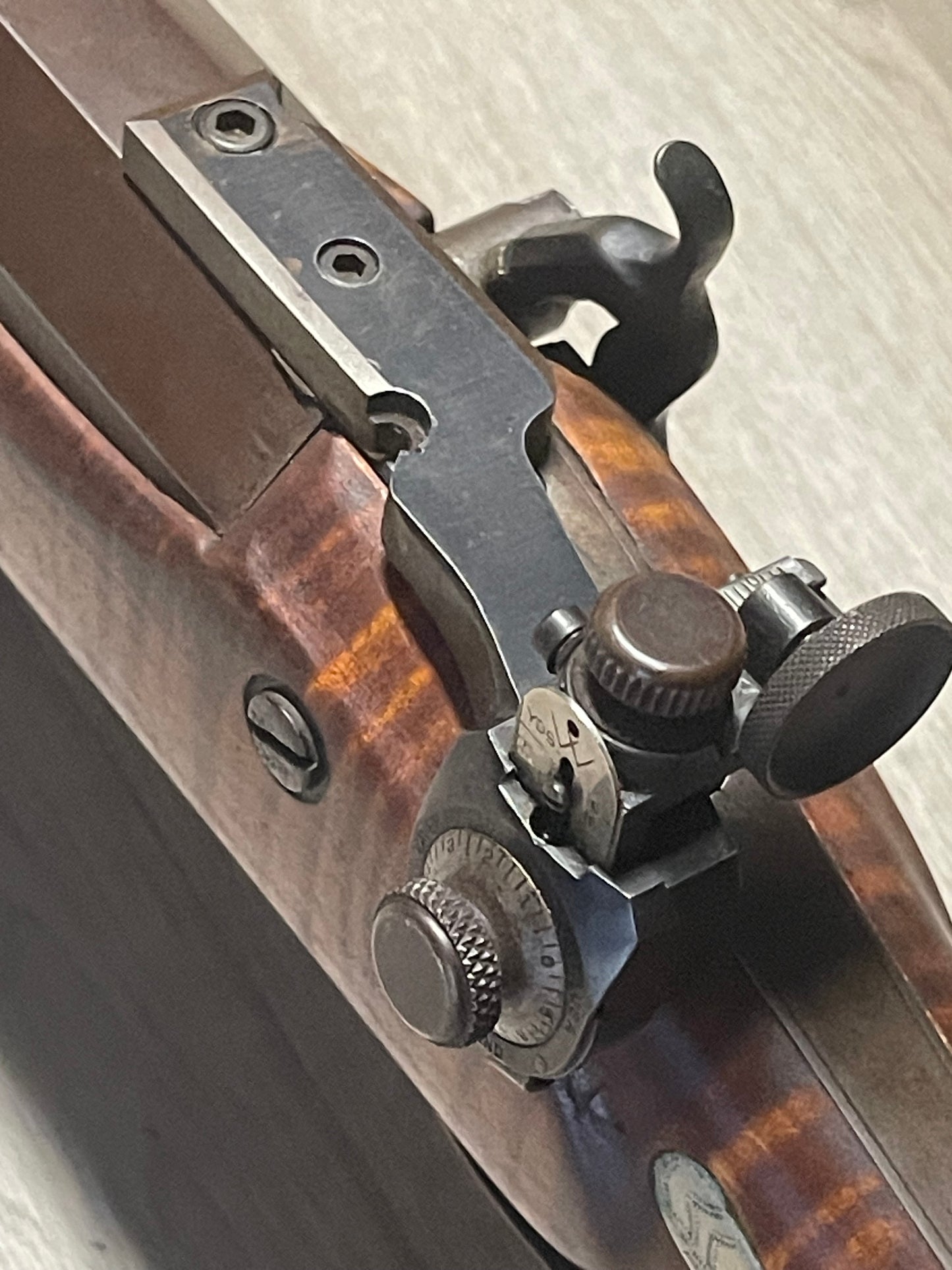 Custom .50 Cal “Chunk Gun” – Joe Sivits (New Paris, PA) – Heavy Octagon Barrel – Tiger Maple