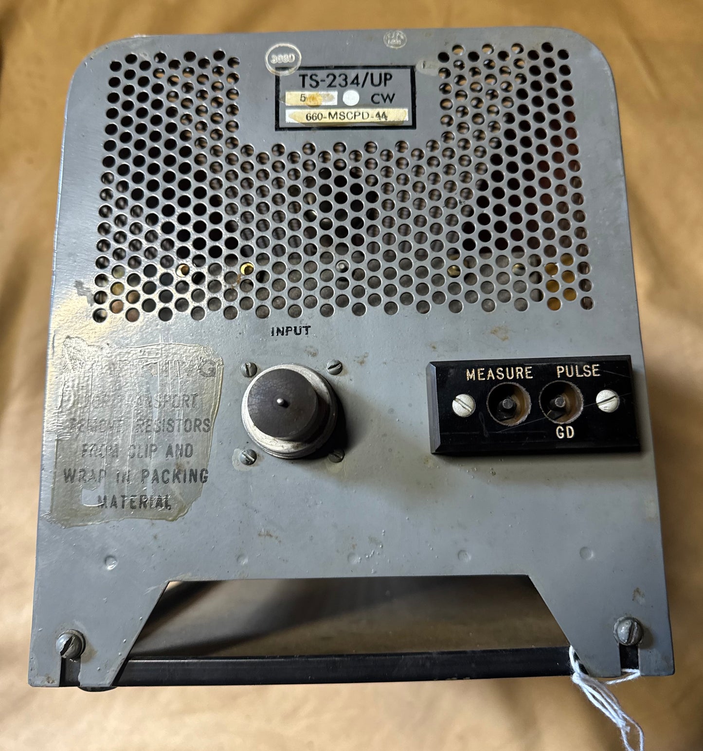 WWII TS-234/UP Pulse Test Set (1944)