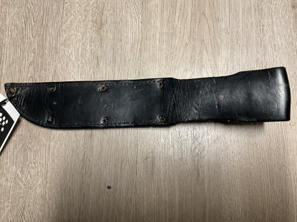 US M3 Trench Knife with Leather Scabbard