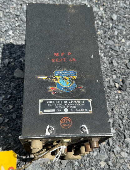 WWII AN/APN-12 Radar Video Gate Unit MX-284/APN-12